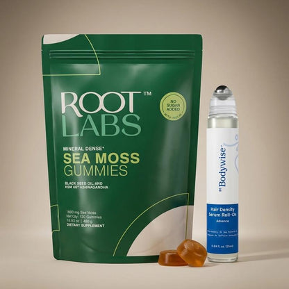 Advanced Hair Growth Roll-On Serum with 3% Rosemary and Potent Growth Complexes - Precision Scalp Applicator