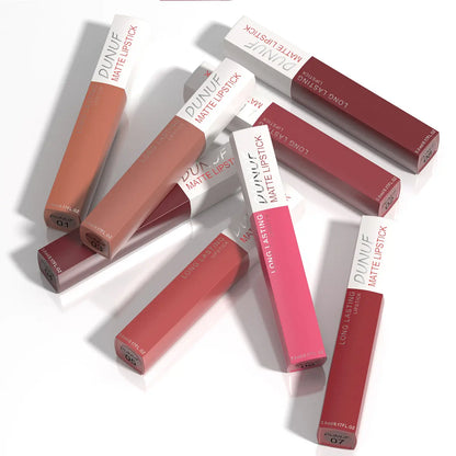 High-Value Matte Lip Gloss Set - Multi-Color Liquid Makeup Gift Pack