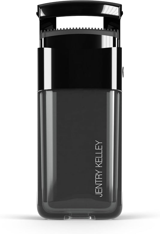 JENTRY KELLEY Heated Eyelash Curler, Rechargeable with 2 Heat Settings and Lash Separation Comb