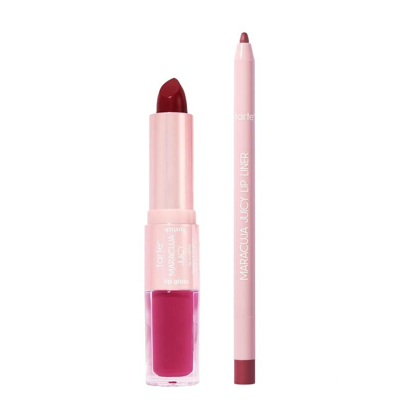 3-in-1 Lip Sculptor and Liner Combo - Lipstick, Lip Liner, and High-Shine Gloss