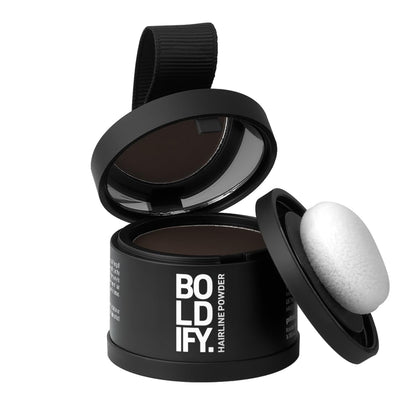 Hairline Powder and Root Touch Up Hair Color - Dark Brown, 4g Instant Coverage