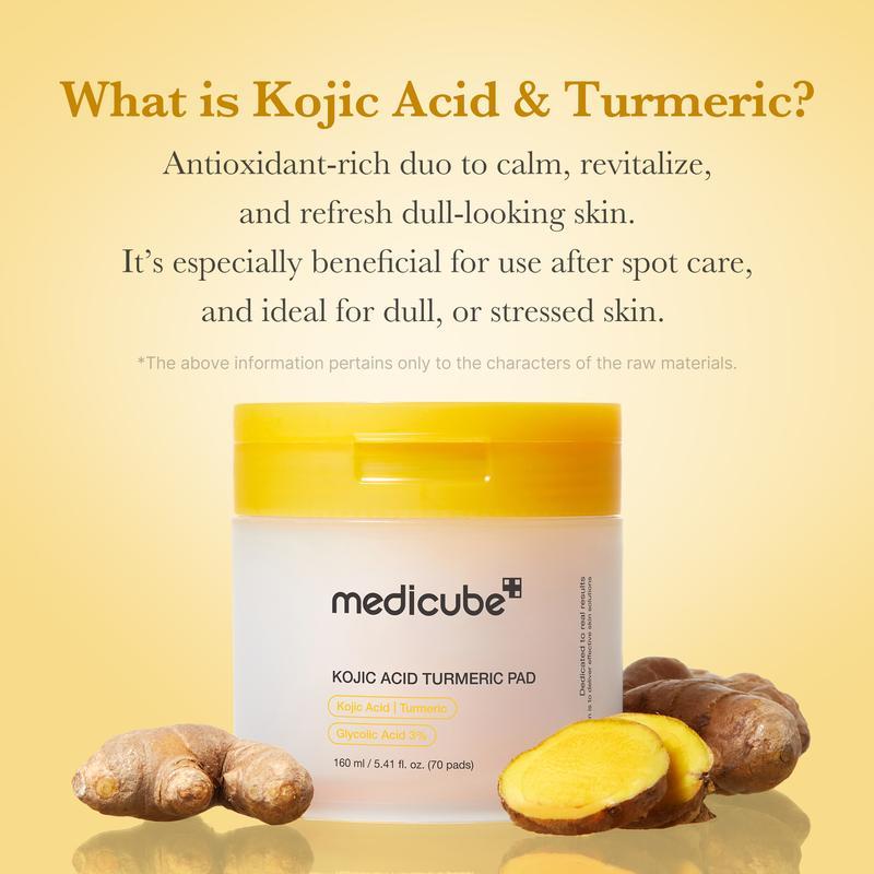 Kojic Acid Turmeric Power Duo for Face & Body - Soothing & Brightening Skin Care Set