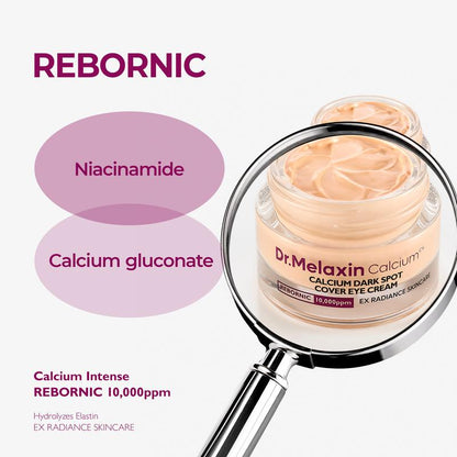 Calcium Dark Spot Eye Cream for Dark Circles, Anti-Aging, and Sagging Skin - Korean Skincare