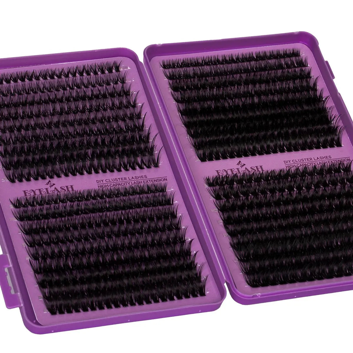 Lash Clusters Kit, 594-720pcs, 9-18mm D Curl, 30D-150D Natural Volume Individual Eyelash Set