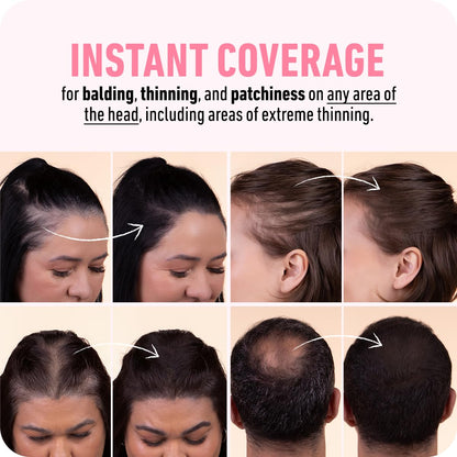 Hairline Powder and Root Touch Up Hair Color - Dark Brown, 4g Instant Coverage