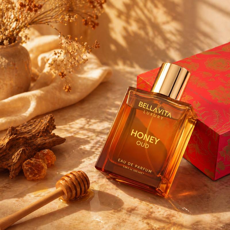Honey Oud Eau de Parfum gift presentation
