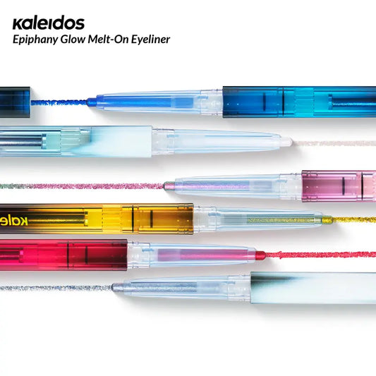 Melt-On Eyeliner - Smooth Sparkly Metallic Multichrome, Waterproof & Long-Lasting Eye Makeup