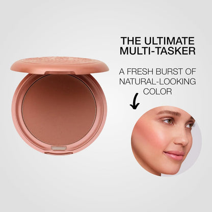 Multi-Use Lip and Cheek Cream Palette - 2-in-1 Radiant Glow Makeup for Natural Finish