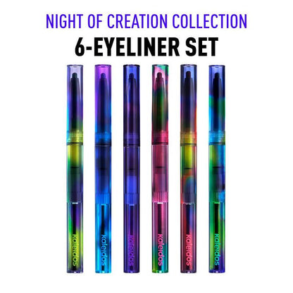 Melt-On Eyeliner - Smooth Sparkly Metallic Multichrome, Waterproof & Long-Lasting Eye Makeup
