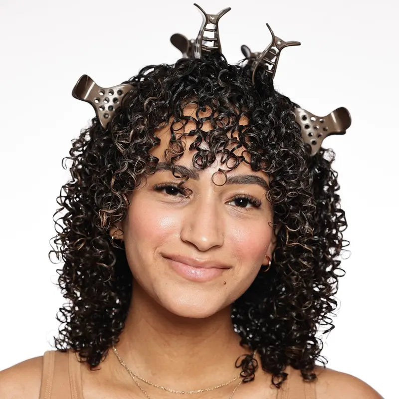 Volume Root Clips for Hair - Brown and Tan Styling Tools for Natural Lift