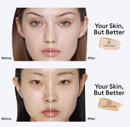 Serum-Infused BB Cream with Bifida Ferment Lysate - Anti-Aging Skin Tint & Foundation