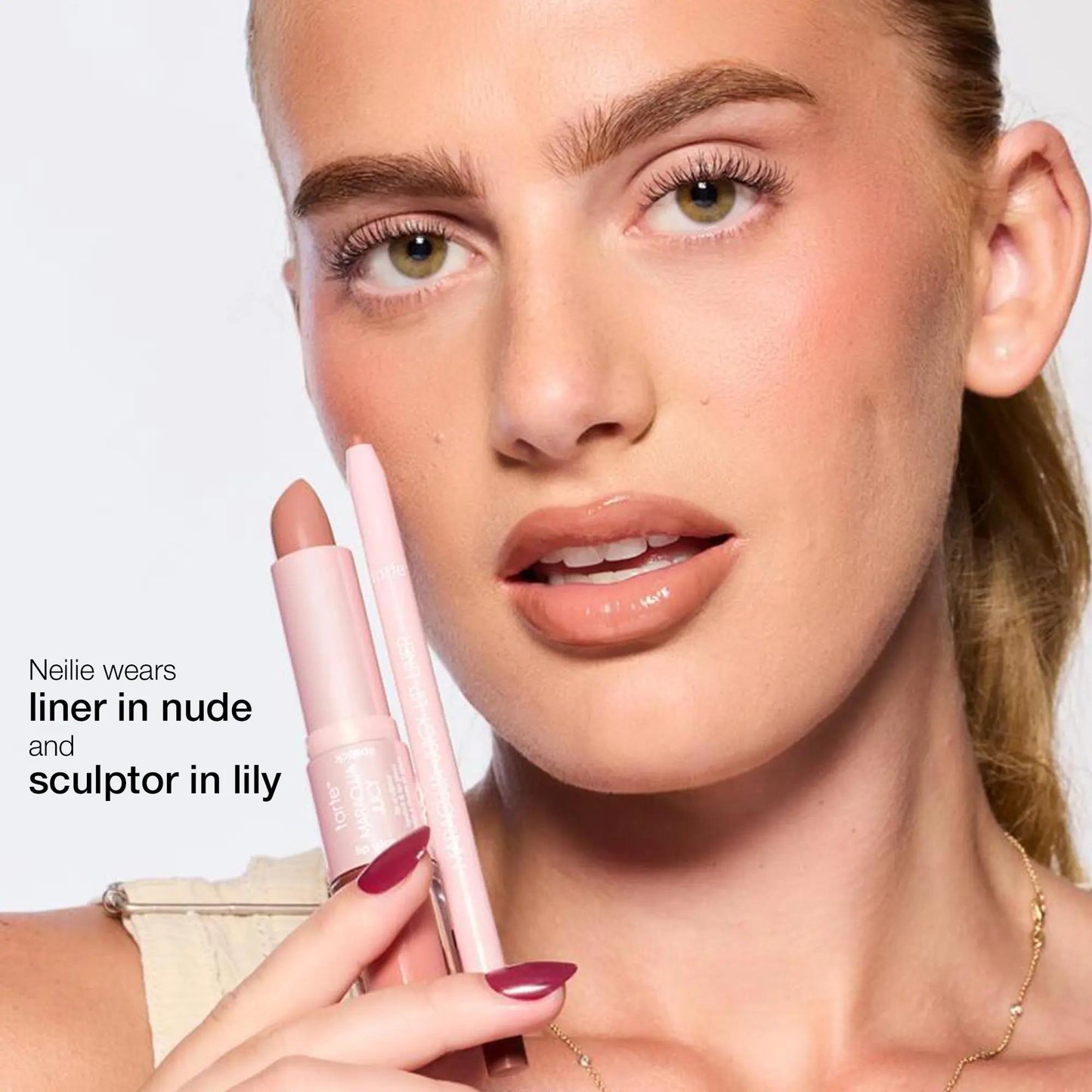 3-in-1 Lip Sculptor and Liner Combo - Lipstick, Lip Liner, and High-Shine Gloss