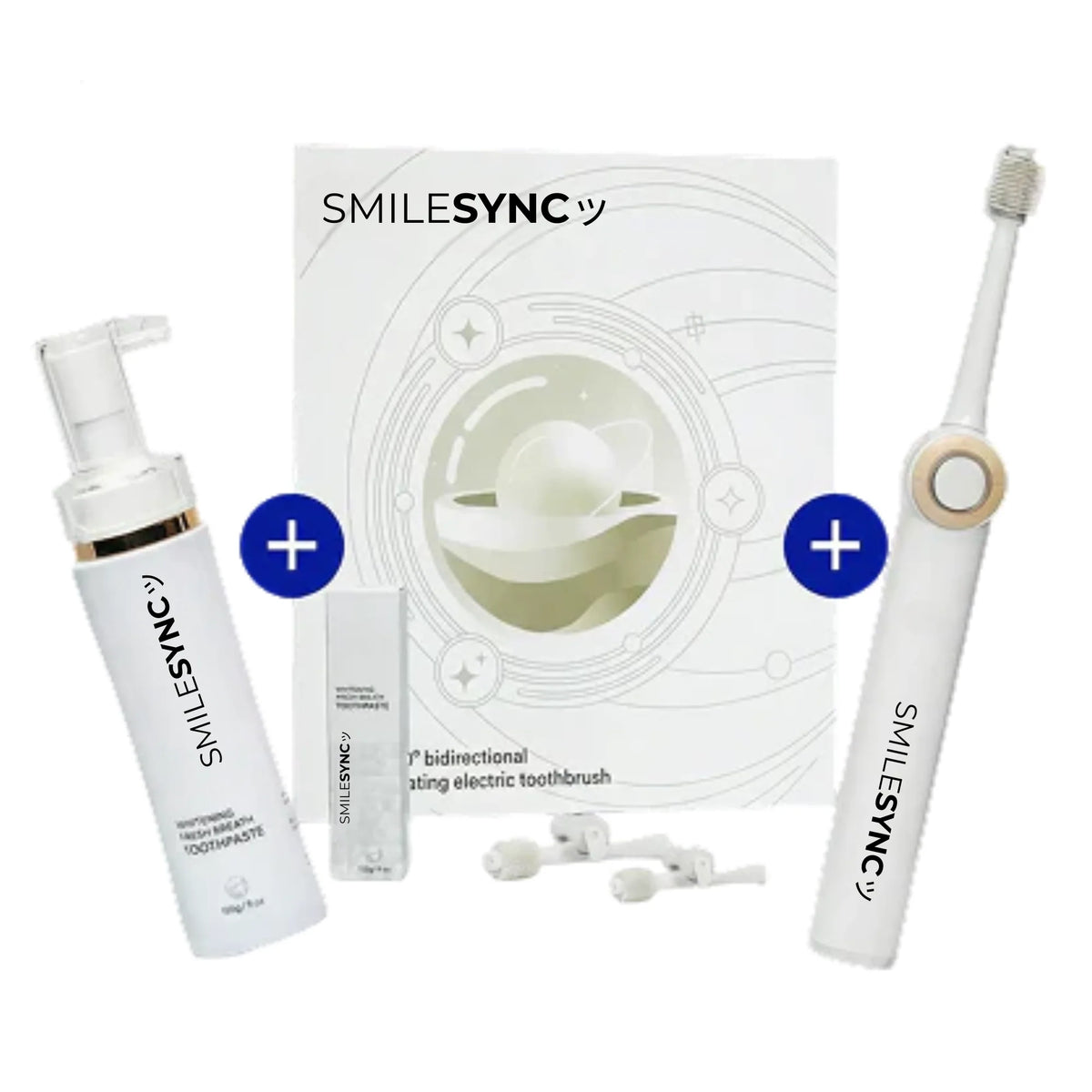 3 in 1 Electric Toothbrush for Complete Oral Care and Deep Cleaning