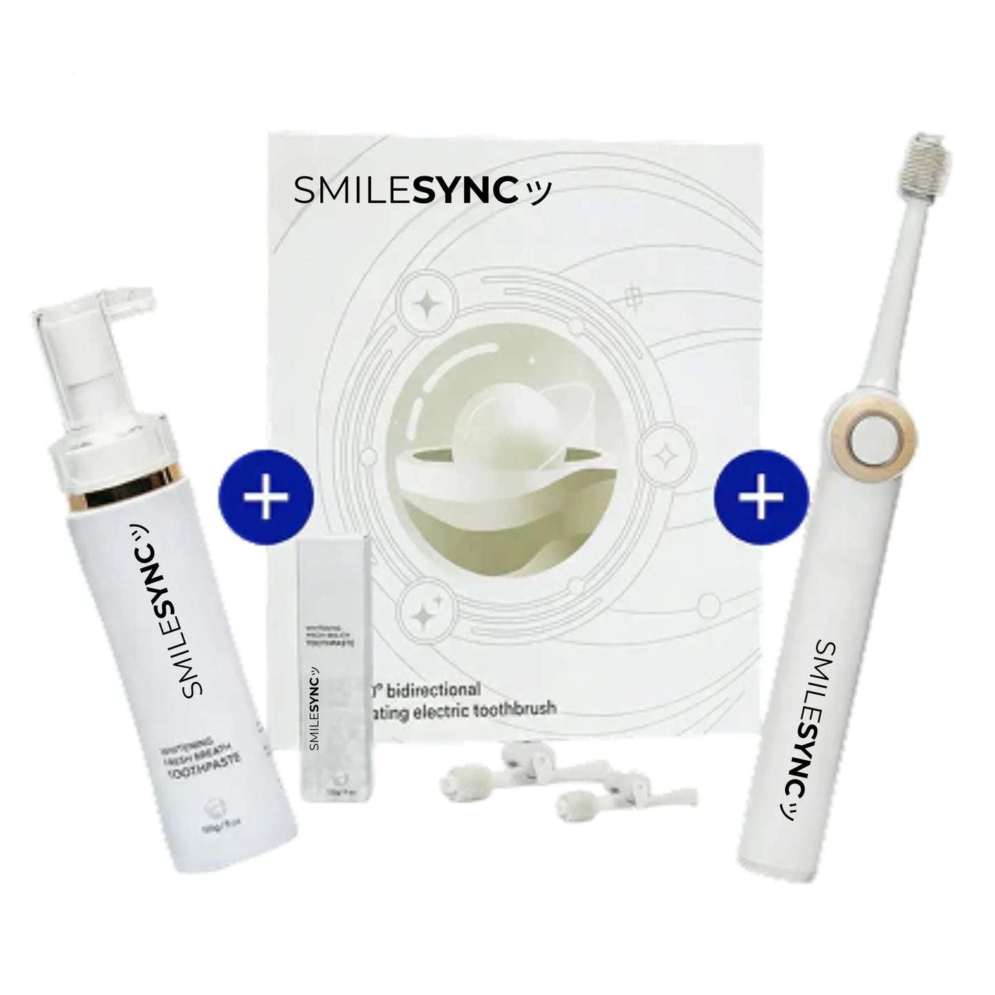 3 in 1 Electric Toothbrush for Complete Oral Care and Deep Cleaning