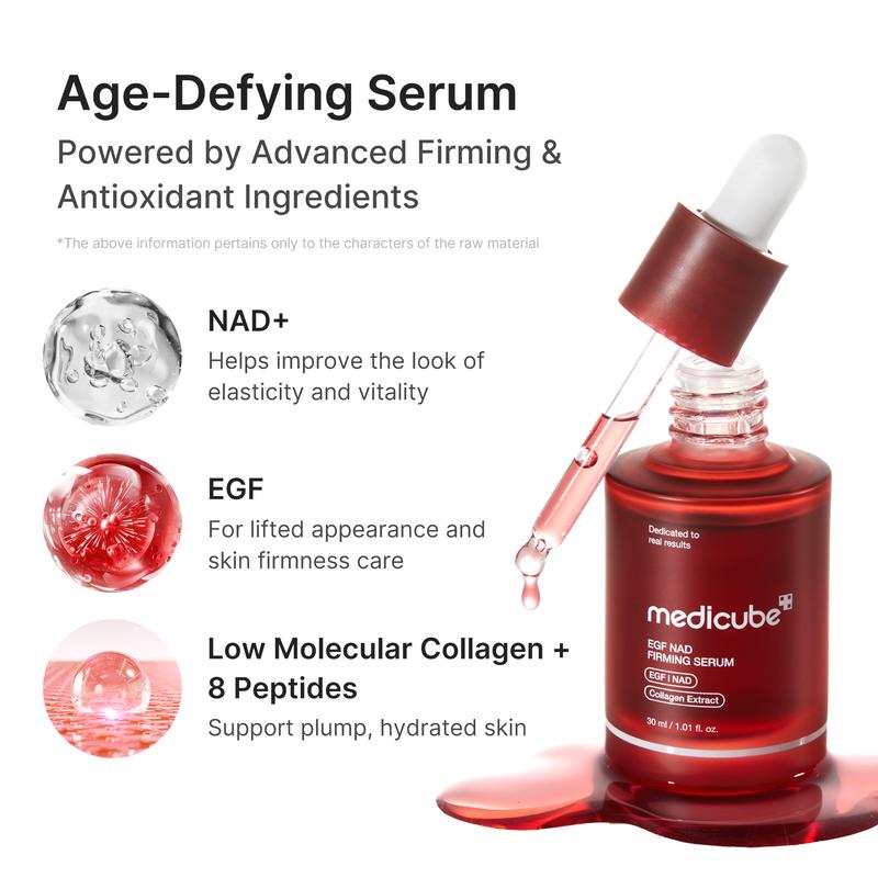 NAD+ EGF Firming Serum - Anti-Aging Collagen Extract for Skin Elasticity & Radiance (30ml)