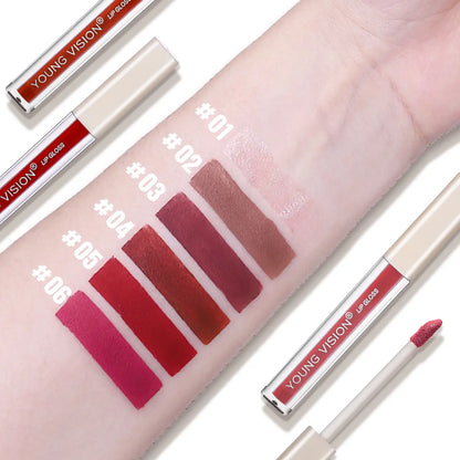 High-Value Matte Lip Gloss Set - Multi-Color Liquid Makeup Gift Pack