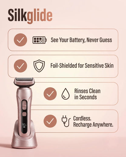 Waterproof Body Shaver for Ultra-Smooth Skin - Professional Grooming Tool