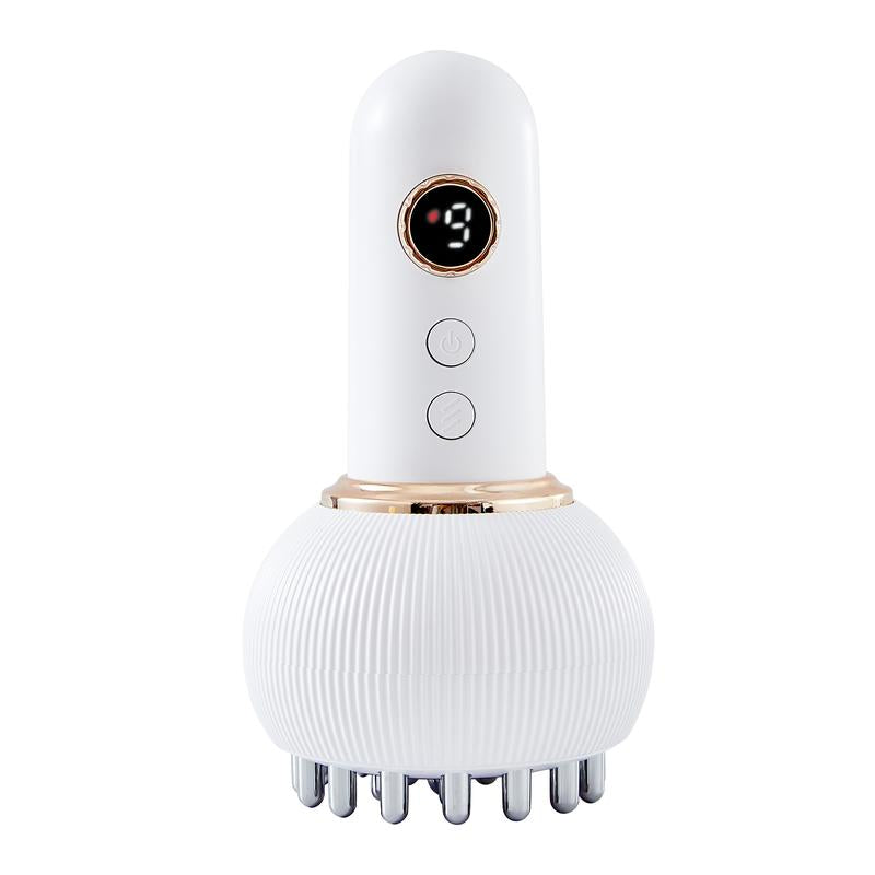 Handheld Body Massager for Legs & Belly - Lymphatic Drainage & Anti Cellulite Tool with Heat