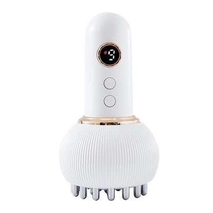 Handheld Body Massager for Legs & Belly - Lymphatic Drainage & Anti Cellulite Tool with Heat