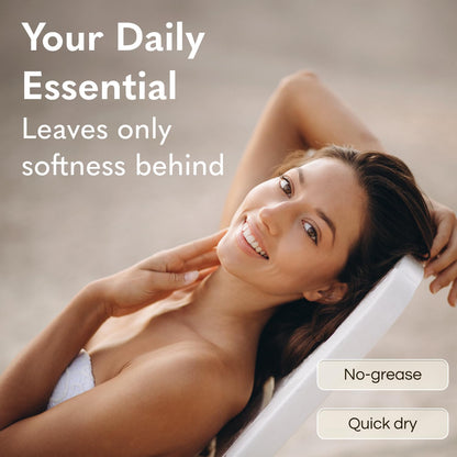 Silk Body Oil for Women - Firming Anti-Aging Moisturizing Formula for Crepey Skin