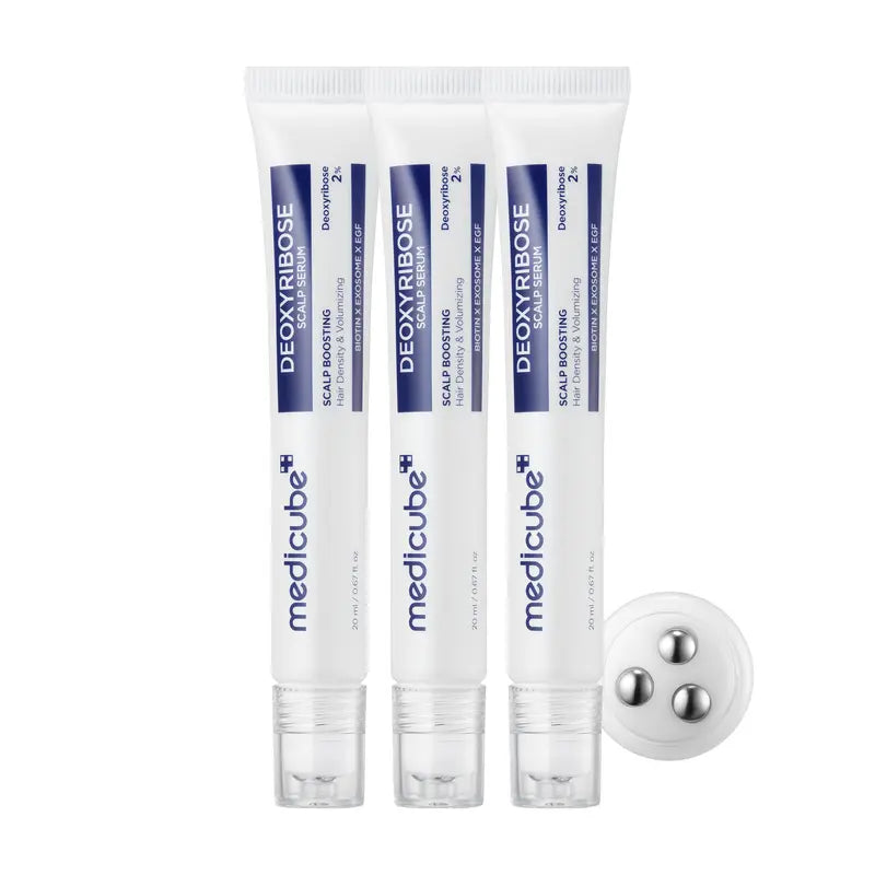 Deoxyribose Scalp Serum - Roll-On Treatment for Fuller-Looking Hair and Scalp Strengthening
