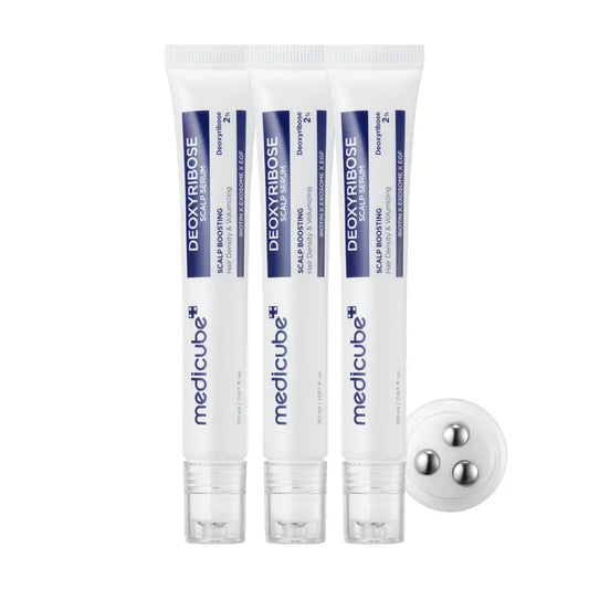 Deoxyribose Scalp Serum - Roll-On Treatment for Fuller-Looking Hair and Scalp Strengthening