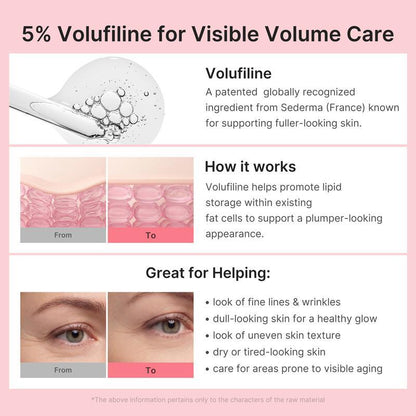 PDRN Pink Collagen Volume Multi Balm - Plant-Derived Plumping Stick for Fine Lines and Firming Care
