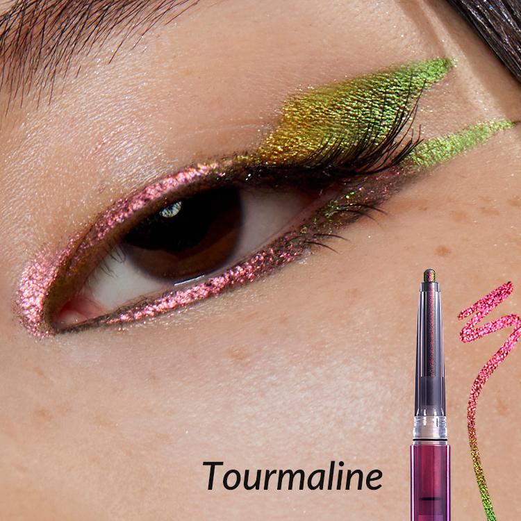 Melt-On Eyeliner - Smooth Sparkly Metallic Multichrome, Waterproof & Long-Lasting Eye Makeup