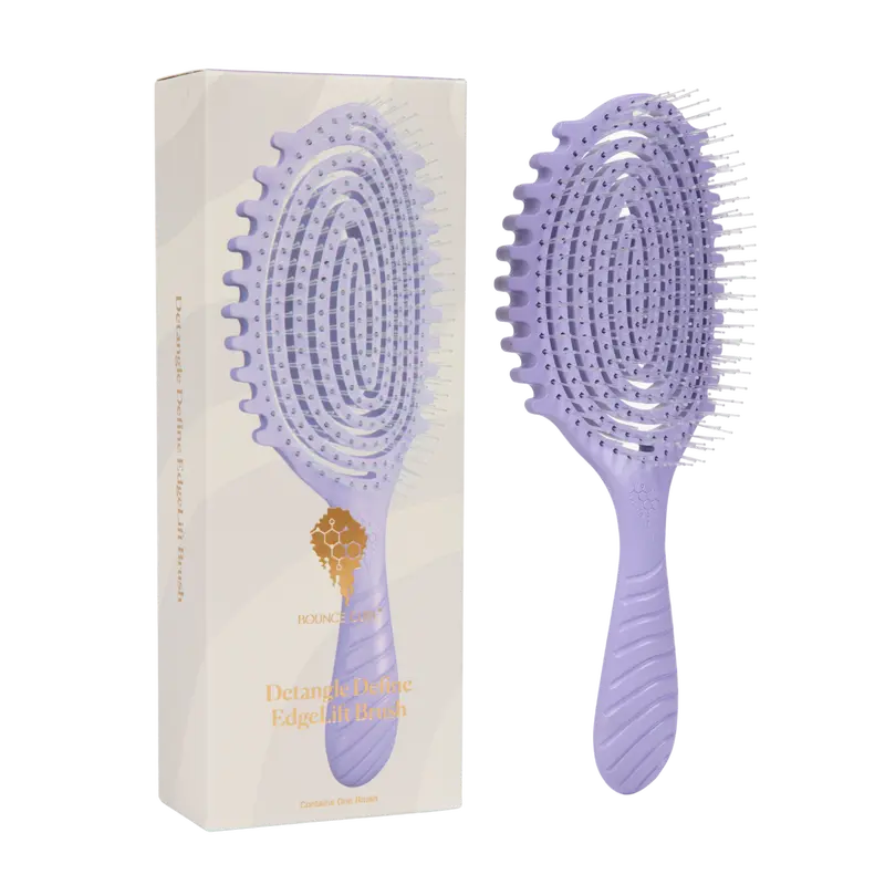 Professional Detangling and Defining Hair Brush for Curls and Waves, Styling Tool for Enhanced Texture