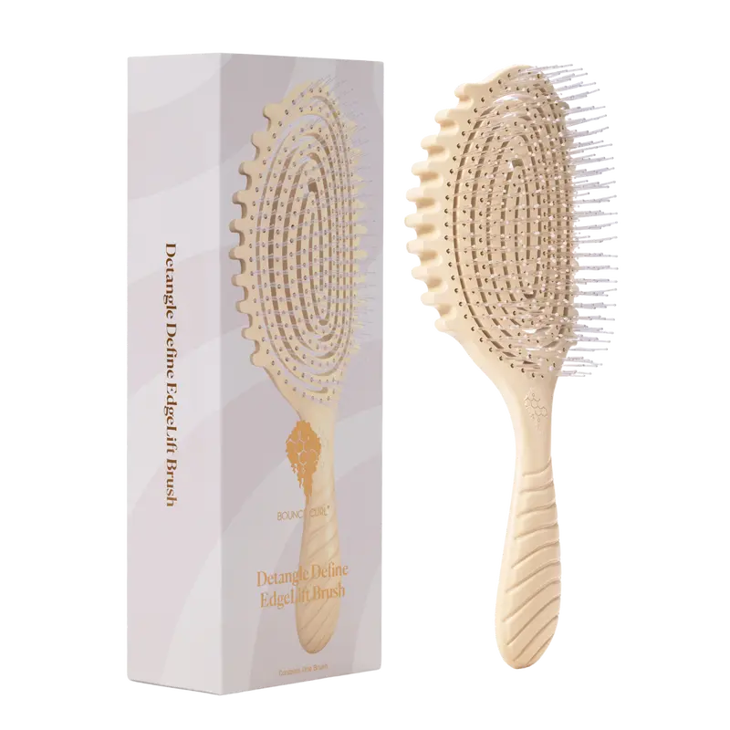 Professional Detangling and Defining Hair Brush for Curls and Waves, Styling Tool for Enhanced Texture