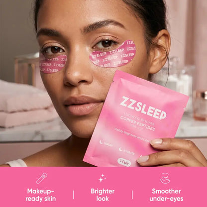 Hydrating & Depuffing Hydrogel Eye Masks with Caffeine & Peptides (12 Pairs)