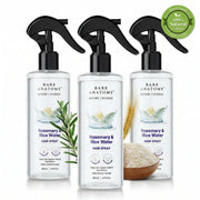 Rosemary & Rice Water Hair Growth Spray - 200ml Strengthening Mist (Pack of 3)