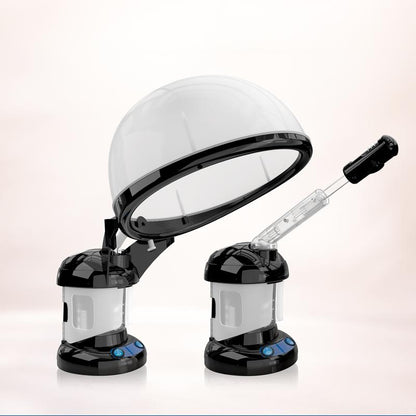 2-in-1 Hair and Facial Steamer with Ozone and UV Lamp for Deep Conditioning