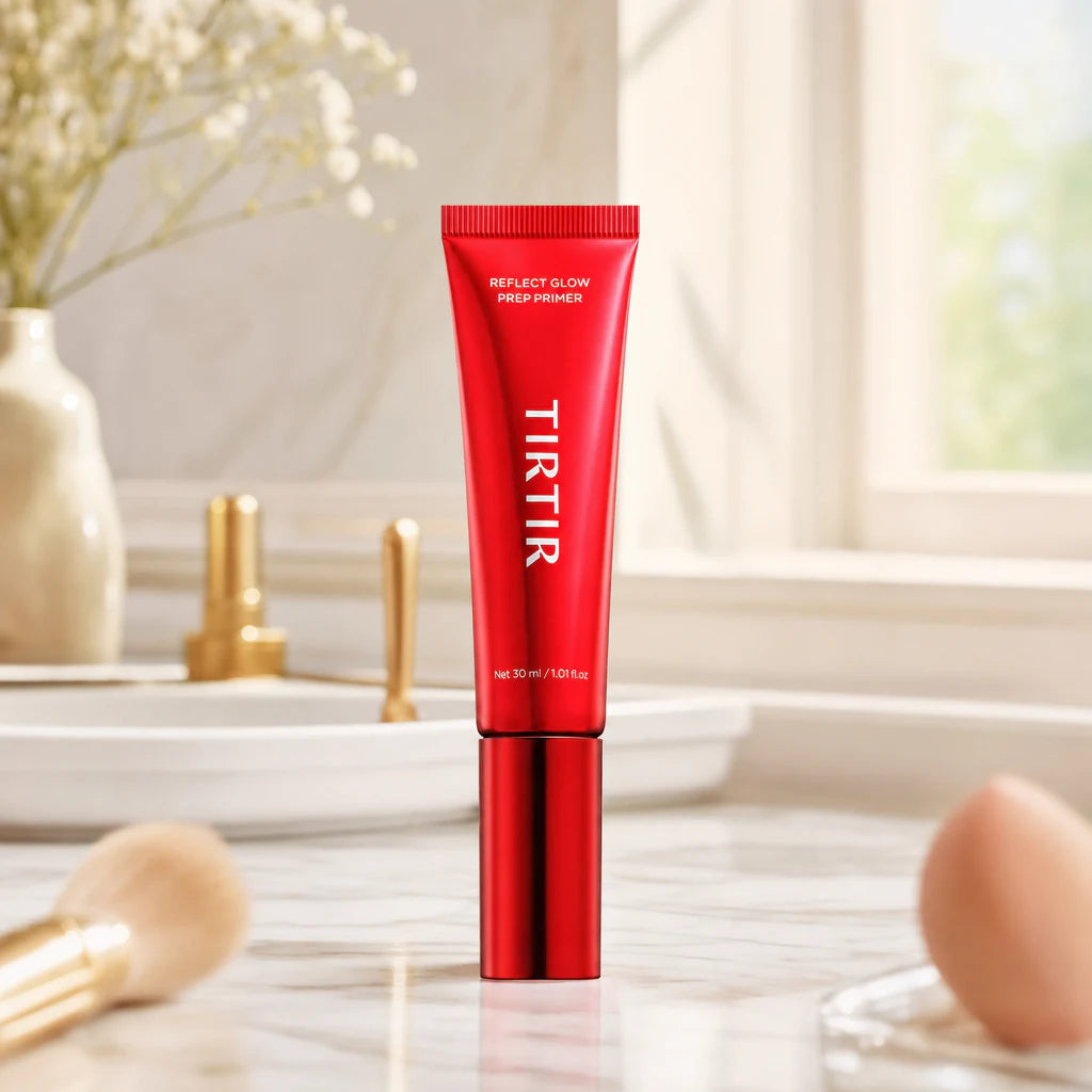 Reflect Glow Prep Primer in a clean everyday makeup-prep setting
