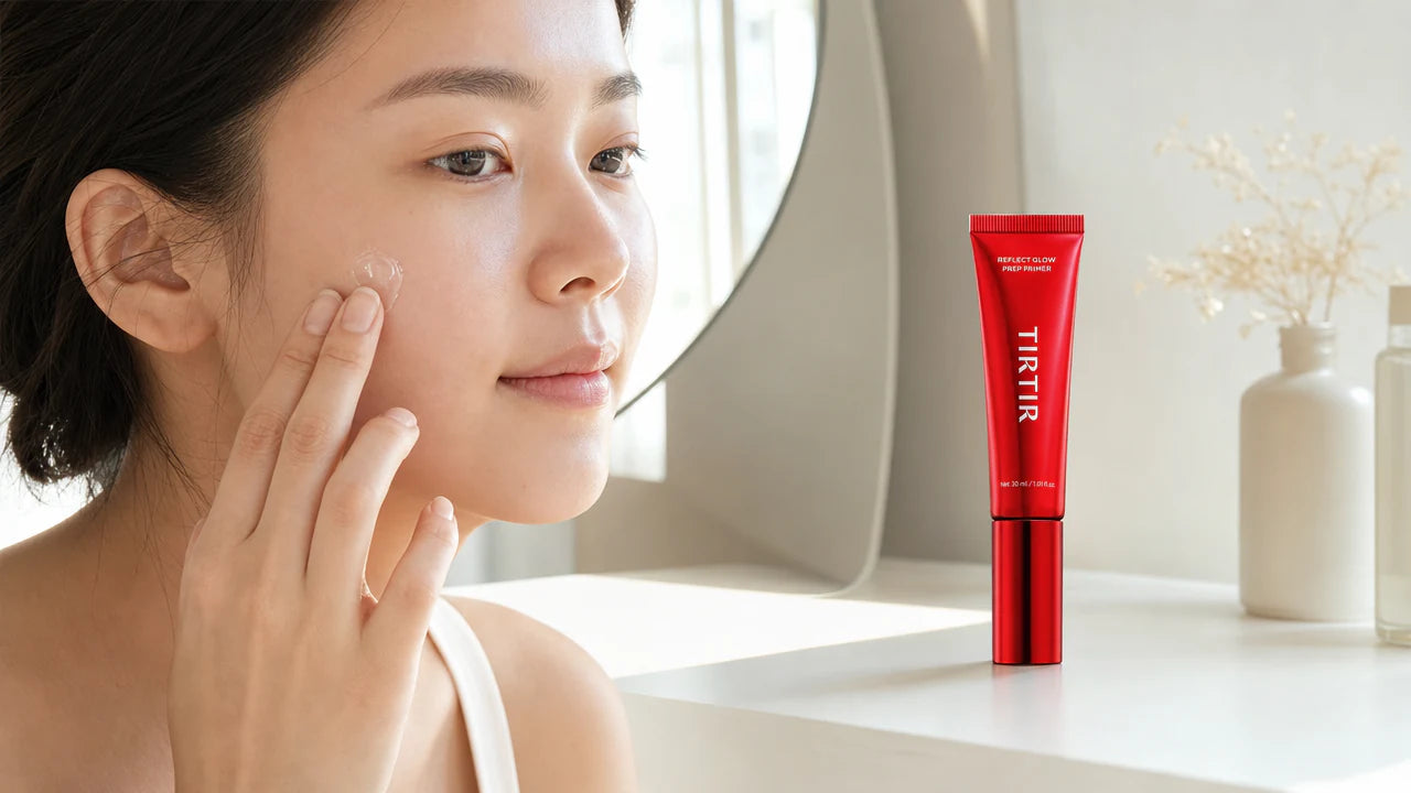 Reflect Glow Prep Primer in a radiant complexion-prep scene