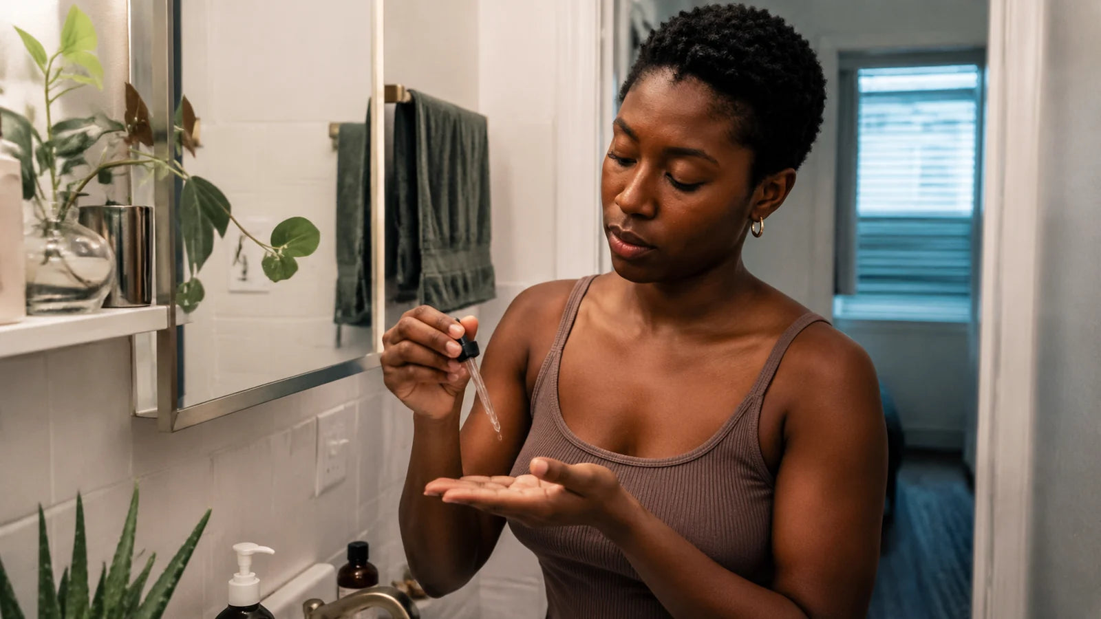 Morning skincare use