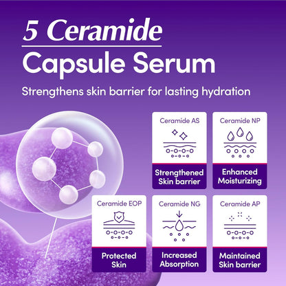 Bakuchiol Plumping Face Serum - Natural Retinol Alternative for Sensitive Skin with Niacinamide