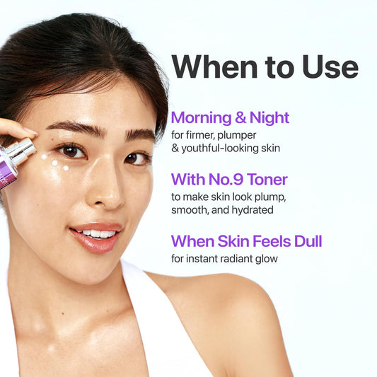 NAD+ Peptide Lifting Serum for Face and Body, Firming & Wrinkles, 50 Peptide Essence for Sagging Skin