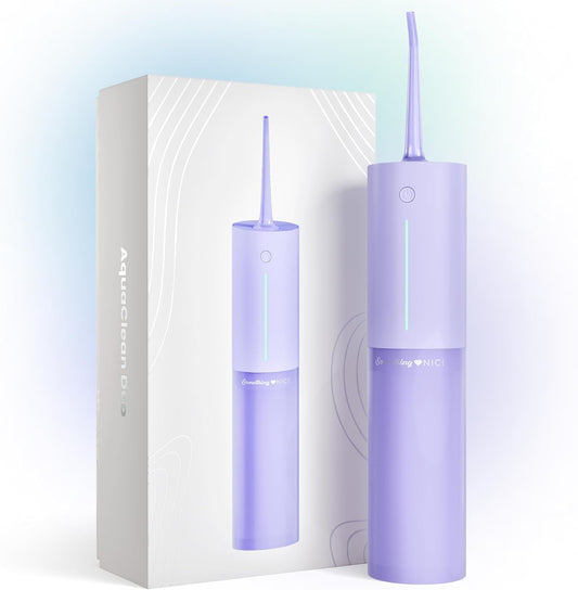 Portable Water Flosser - Waterproof Cordless Dental Oral Irrigator with Magnetic Charger & Travel Bag