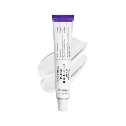 PDRN Reju 5000 Cream - Biome Skin Relief & Hydration Daily Face Moisturizer with Panthenol