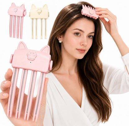 Heated Hair Volume Clip, Electric Volumizing Root Lifter with 2 Heat Settings
