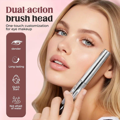 Mascara for Older Women 60 Plus, Volume and Length for Thinning Lashes, Waterproof Black