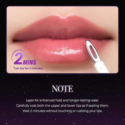Magic Lip Fixer and Sealer - Locks in Color with Clear Gloss Finish - 0.15 oz