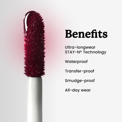 Peel Off Lip Liner Stain, Longwear Smudge-Proof Lip Tint in p-INKED (Jumbo Size)