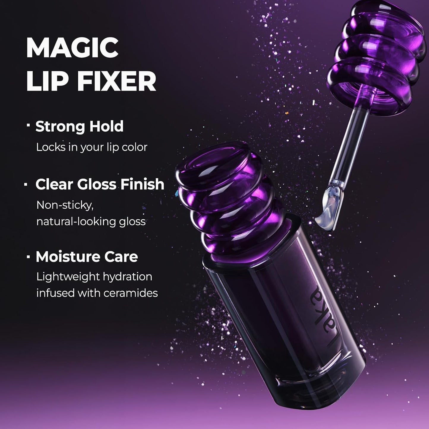 Magic Lip Fixer and Sealer - Locks in Color with Clear Gloss Finish - 0.15 oz