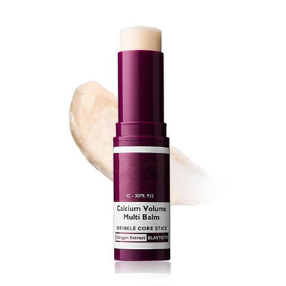 Calcium Multi Balm: Anti-Wrinkle Stick with Collagen for Face, Eyes & Neck