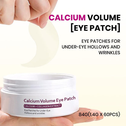 60-Piece Anti-Aging Eye Patch & Multi Balm Set, Firming Hydration for Eyes, Face, Neck