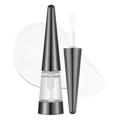 Instant Plumping Lip Gloss with High-Shine Finish, 0.15 oz Transparent Formula