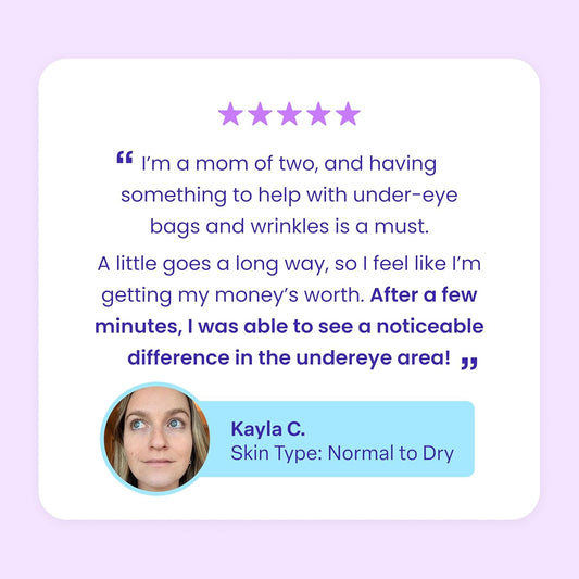 Instant Lift Eye Gel - For Puffiness, Bags, Wrinkles, and Dark Circles, Anti-Aging Under Eye Brightener