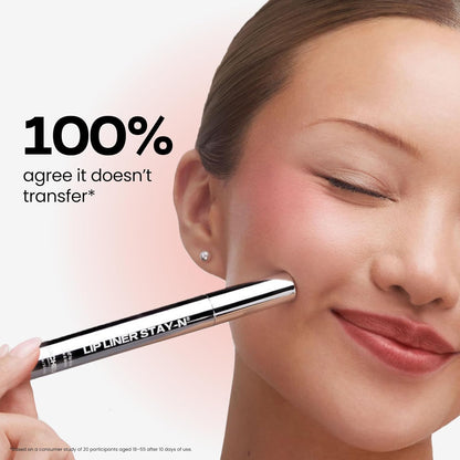 Peel Off Lip Liner Stain, Longwear Smudge-Proof Lip Tint in p-INKED (Jumbo Size)